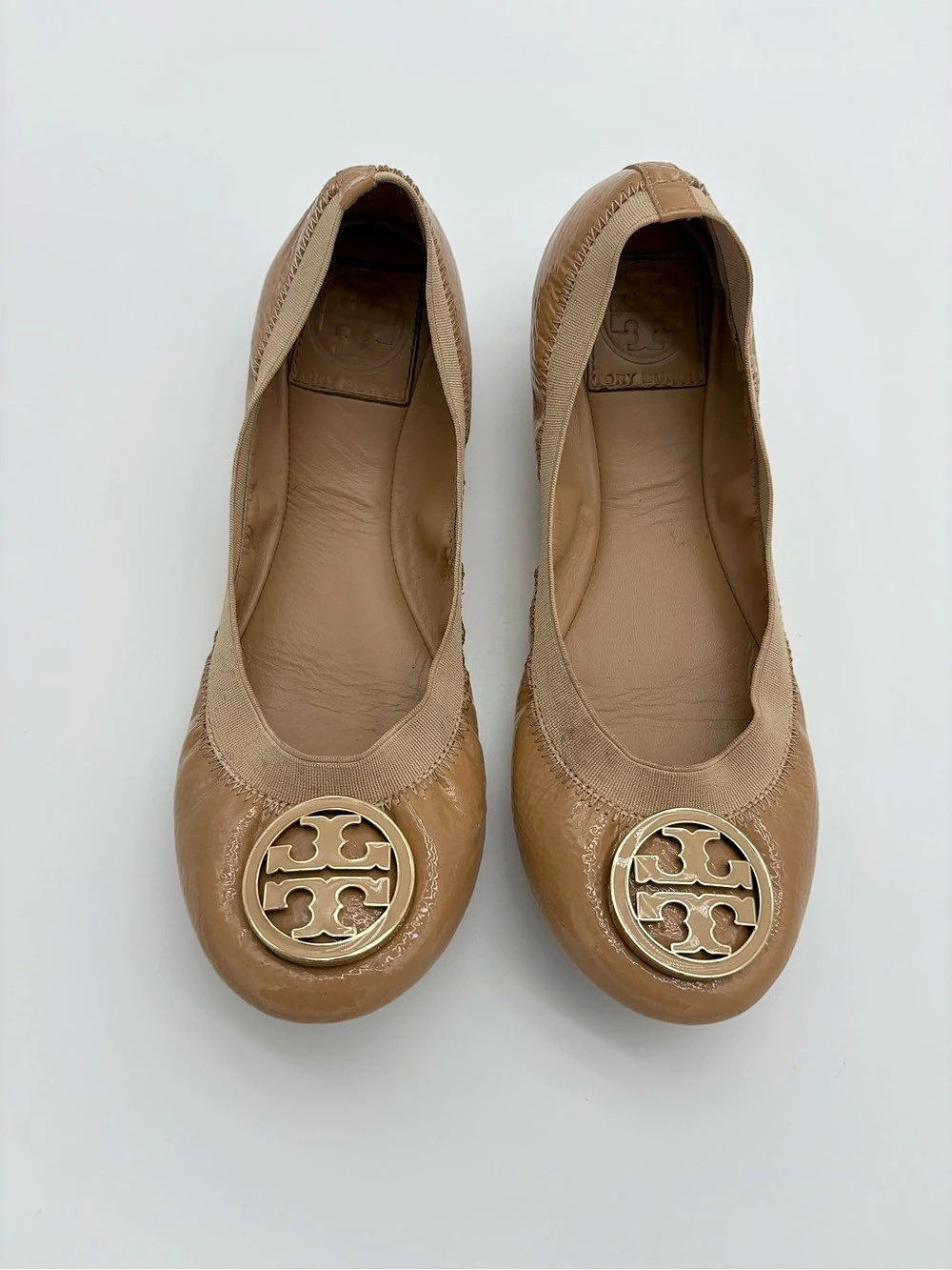 Tory Burch Reva Flats Brown